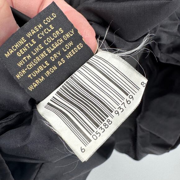 Duxbak Reversible Jacket Mens Large Camo Fleece Black Nylon Full Zip + Pockets - Picture 10 of 10